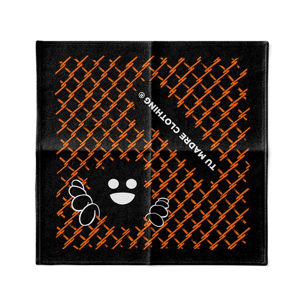 Black Chain Link Bandana