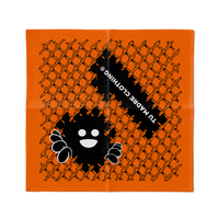 Orange Chain Link Bandana