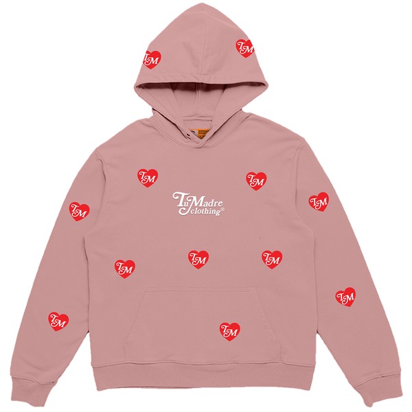 CORAZONCITO HOODIE - DUSTY PINK