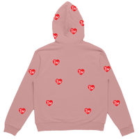 CORAZONCITO HOODIE - DUSTY PINK